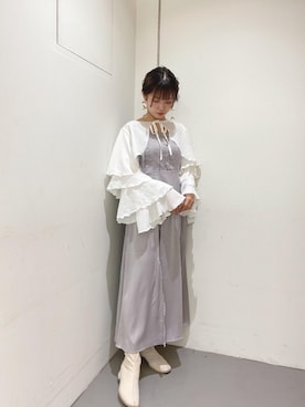 emsexcite　/　エムズエキサイトさん（レディース・151cm）の春コーディネート