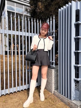 emsexcite　/　エムズエキサイトさん（レディース・164cm）の春コーディネート