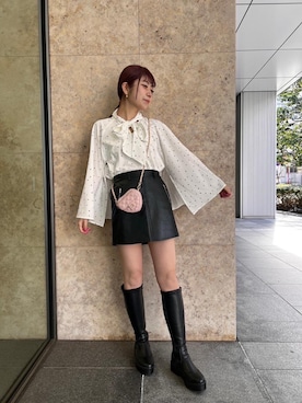 emsexcite　/　エムズエキサイトさん（レディース・164cm）の春コーディネート
