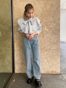 emsexcite　/　エムズエキサイトさん（レディース・158cm）の春コーディネート