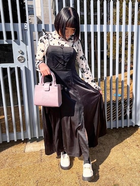 「アイテム（その他シューズ）」を使った、emsexcite　/　エムズエキサイトさん（レディース・148cm）の春コーディネート