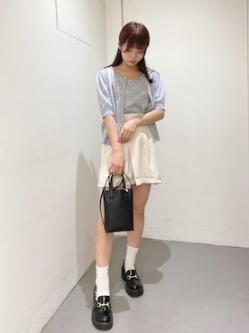 emsexcite　/　エムズエキサイトさん（レディース・151cm）の春コーディネート