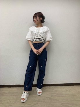 emsexcite　/　エムズエキサイトさん（レディース・166cm）の春コーディネート