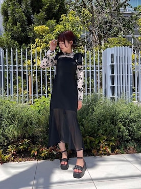 emsexcite　/　エムズエキサイトさん（レディース・166cm）の春コーディネート