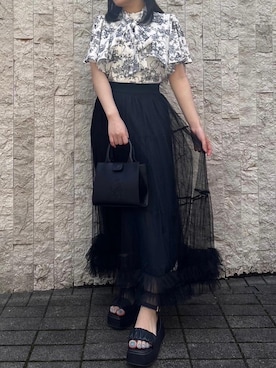 emsexcite　/　エムズエキサイトさん（レディース・158cm）の夏コーディネート