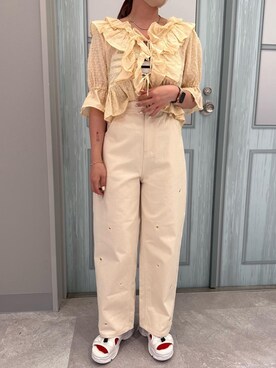 「アイテム（キャミソール、ブラック系）」を使った、emsexcite　/　エムズエキサイトさん（レディース・151cm）の夏コーディネート