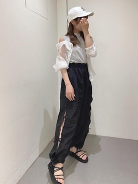 emsexcite　/　エムズエキサイトさん（レディース・151cm）の夏コーディネート