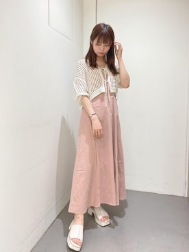 「からーこーで」｜emsexcite　/　エムズエキサイトさん（レディース・151cm）の夏コーディネート