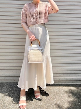 emsexcite　/　エムズエキサイトさん（レディース・166cm）の夏コーディネート