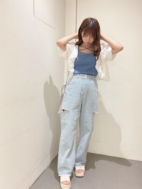 emsexcite　/　エムズエキサイトさん（レディース・151cm）の夏コーディネート