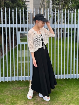 emsexcite　/　エムズエキサイトさん（レディース・158cm）の夏コーディネート