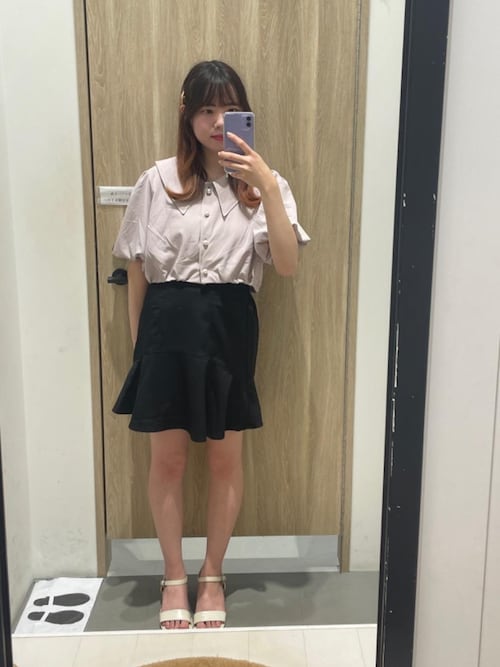 POLO リメイク品 ポロシャツ ショート丈 トップス レディース パールボタン POLO リメイク品 ポロシャツ ショート丈 トップス レディース