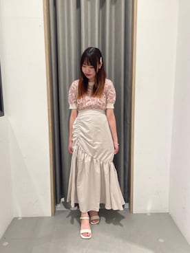 emsexcite　/　エムズエキサイトさん（レディース・156cm）の夏コーディネート