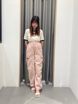 「からーこーで」｜emsexcite　/　エムズエキサイトさん（レディース・156cm）の夏コーディネート