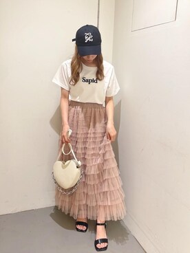 emsexcite　/　エムズエキサイトさん（レディース・151cm）の夏コーディネート