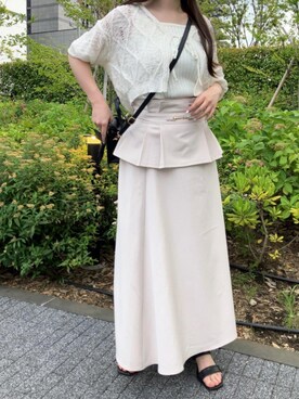 emsexcite　/　エムズエキサイトさん（レディース・152cm）の夏コーディネート