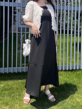 「ガーリーコーデ」｜「アイテム（サンダル）」を使った、emsexcite　/　エムズエキサイトさん（レディース・152cm）の夏コーディネート