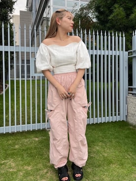 emsexcite　/　エムズエキサイトさん（レディース・158cm）の夏コーディネート