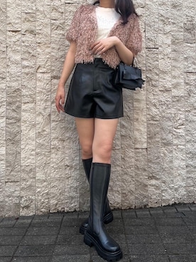 「ガーリーコーデ」｜「アイテム（その他シューズ）」を使った、emsexcite　/　エムズエキサイトさん（レディース・166cm）の夏コーディネート