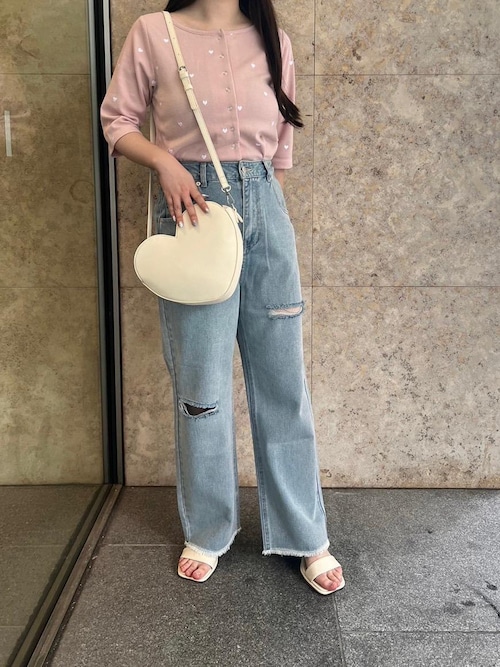 MMOPTION　ダメージデニムパ mmoption all damage grunge denim pants
