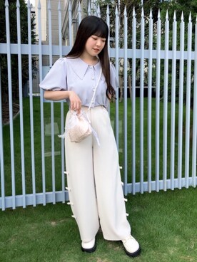 emsexcite　/　エムズエキサイトさん（レディース・152cm）の夏コーディネート