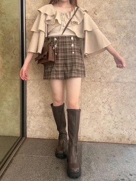 emsexcite　/　エムズエキサイトさん（レディース・156cm）の秋コーディネート