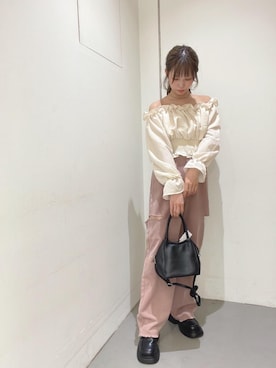 「アイテム（その他シューズ）」を使った、emsexcite　/　エムズエキサイトさん（レディース・151cm）の秋コーディネート