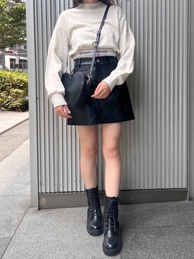 「アイテム（その他シューズ）」を使った、emsexcite　/　エムズエキサイトさん（レディース・156cm）の秋コーディネート