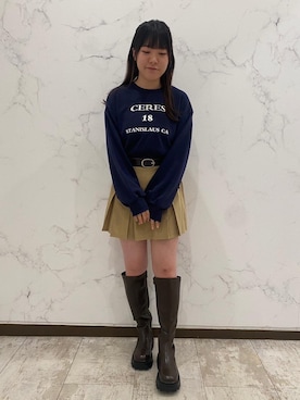 emsexcite　/　エムズエキサイトさん（レディース・152cm）の秋コーディネート