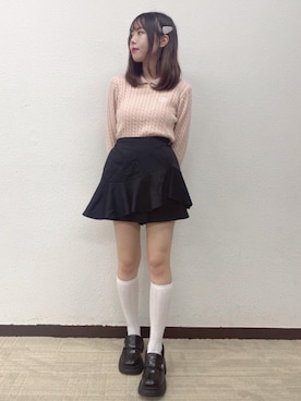 「アイテム（その他シューズ）」を使った、emsexcite　/　エムズエキサイトさん（レディース・156cm）の秋コーディネート