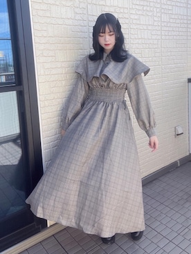 「ガーリーコーデ」｜「アイテム（その他シューズ）」を使った、emsexcite　/　エムズエキサイトさん（レディース・156cm）の秋コーディネート