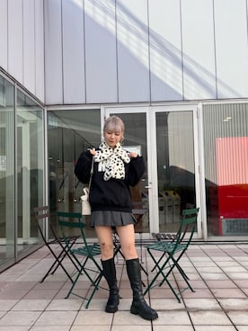 「韓国コーデ」｜「アイテム（その他シューズ）」を使った、emsexcite　/　エムズエキサイトさん（レディース・164cm）の秋コーディネート