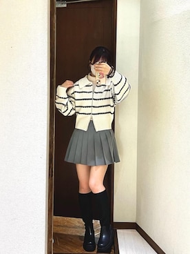 emsexcite　/　エムズエキサイトさん（レディース・159cm）の冬コーディネート