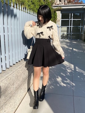 emsexcite　/　エムズエキサイトさん（レディース・148cm）の冬コーディネート