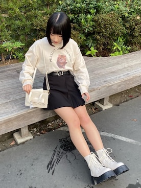 emsexcite　/　エムズエキサイトさん（レディース・148cm）の冬コーディネート