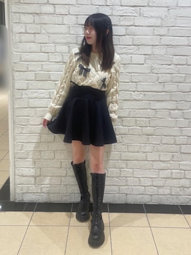 emsexcite　/　エムズエキサイトさん（レディース・156cm）の冬コーディネート