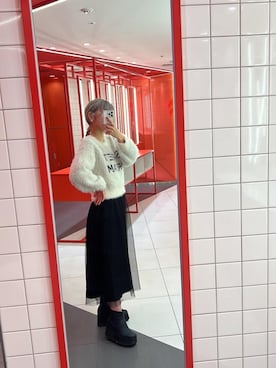 emsexcite　/　エムズエキサイトさん（レディース・164cm）の冬コーディネート