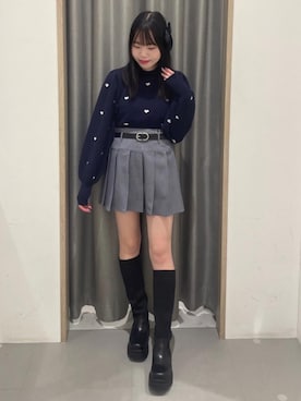 emsexcite　/　エムズエキサイトさん（レディース・156cm）の冬コーディネート