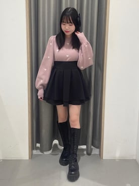 emsexcite　/　エムズエキサイトさん（レディース・156cm）の冬コーディネート