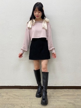 emsexcite　/　エムズエキサイトさん（レディース・156cm）の冬コーディネート