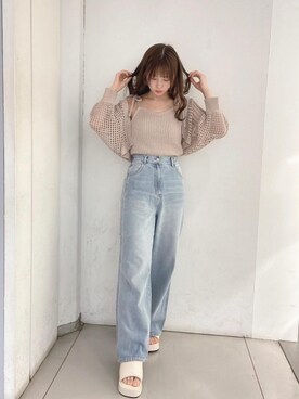 emsexcite　/　エムズエキサイトさん（レディース・151cm）の春コーディネート