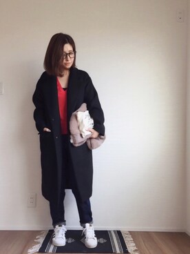 kuukoさん（レディース・153cm）の冬コーディネート