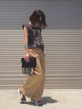 kuukoさん（レディース・153cm）の夏コーディネート
