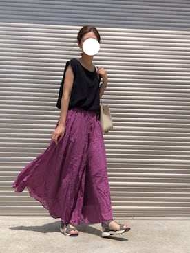 kuukoさん（レディース・153cm）の夏コーディネート