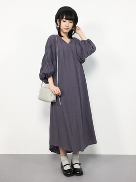 「Another Edition（アナザーエディション）のアイテム（ワンピース/ドレス）」を使った、はしもさん（レディース・162cm）の秋コーディネート