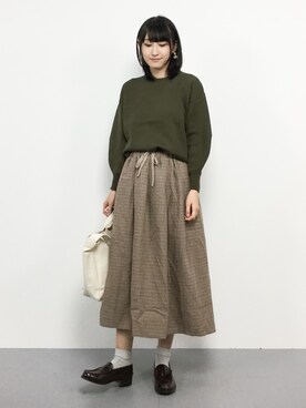 はしもさん（レディース・162cm）の秋コーディネート