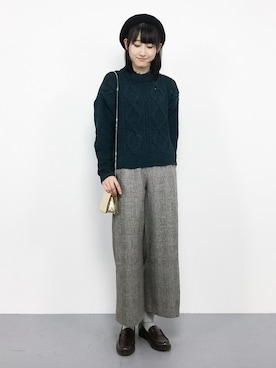 はしもさん（レディース・162cm）の秋コーディネート