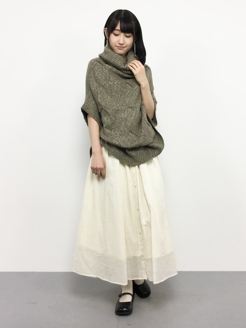 はしも Zozotown And It のポンチョを使ったコーディネート Wear