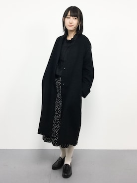 「haco!（ハコ）のアイテム（その他アウター）」を使った、はしもさん（レディース・162cm）の秋コーディネート