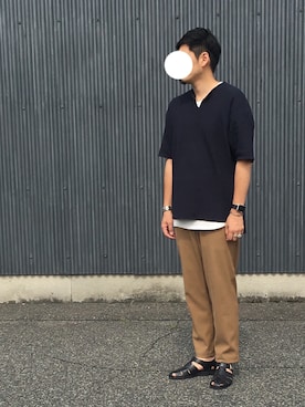 「Pacific」｜nowhere☻さん（メンズ・180cm）の夏コーディネート